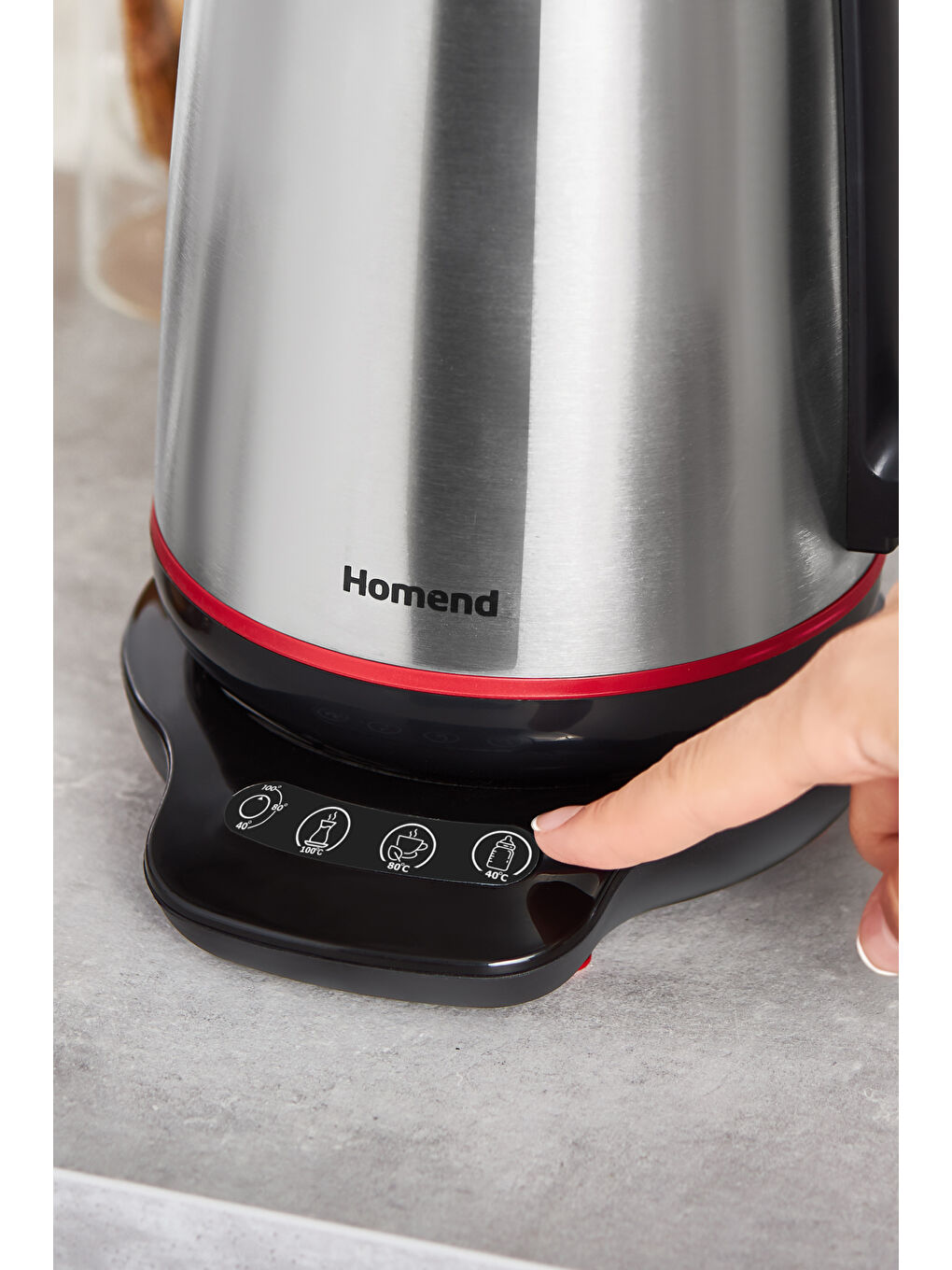Homend Royaltea 1708H Dokunmatik Konuşan Çay Makinesi - 1