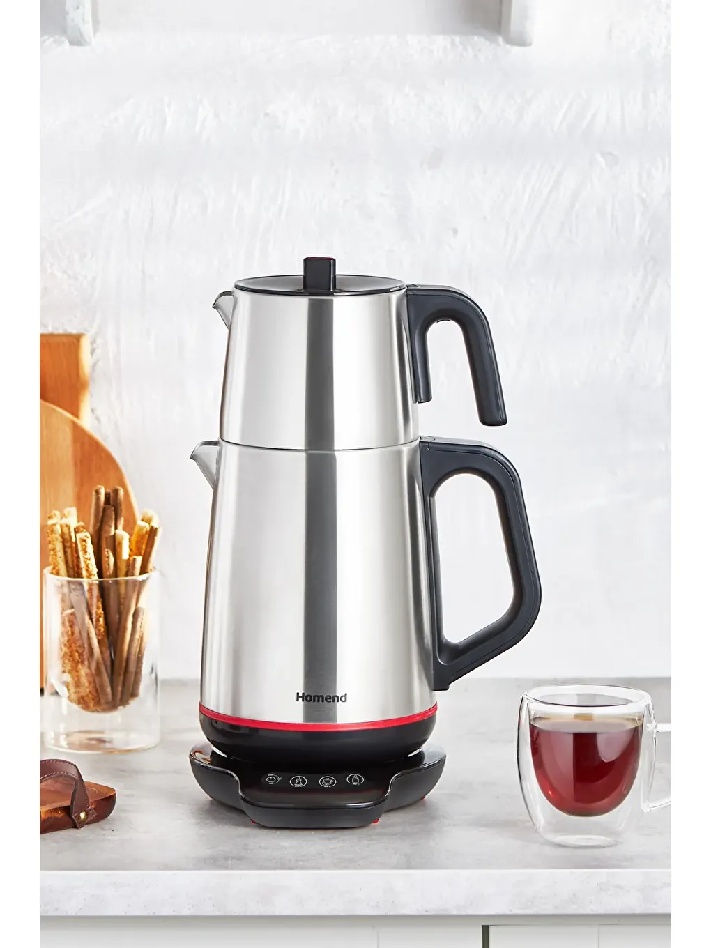 Homend Royaltea 1708H Dokunmatik Konuşan Çay Makinesi - 3
