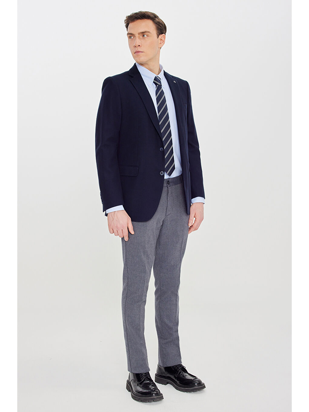 Lacivert Erkek Klasik Ceket-1