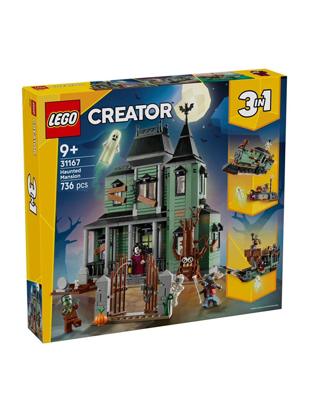 Creator 3 in 1 Hayaletli Köşk 31167