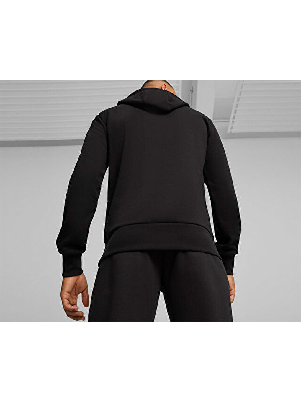 Graphic Booster Hoodie Erkek Günlük Sweatshirt 62481201 Siyah-3