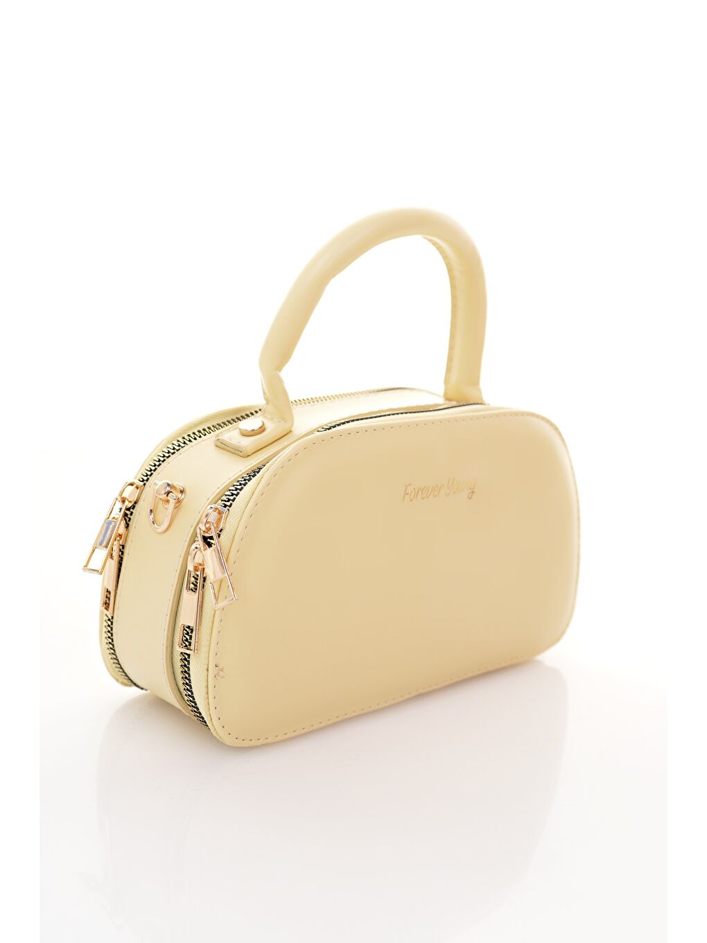 Sarı ARNELA Kadın Çift Bölmeli El ve Omuz Çantası-1