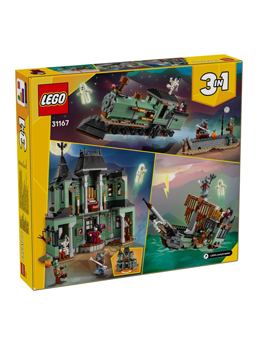 Creator 3 in 1 Hayaletli Köşk 31167-1