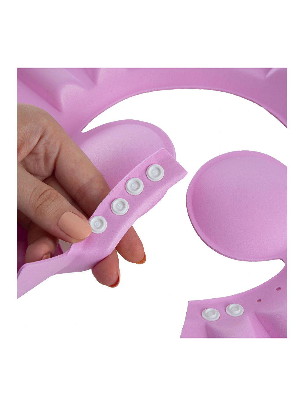 Bebek Banyo Siperi Pembe-2