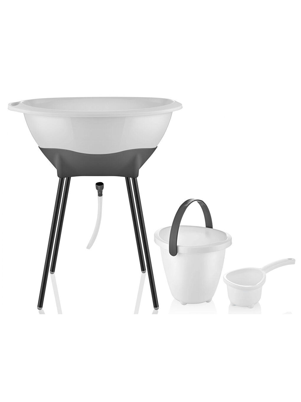 Elegant Yenidoğan Bebek Banyo Küvet Seti Kum Beji