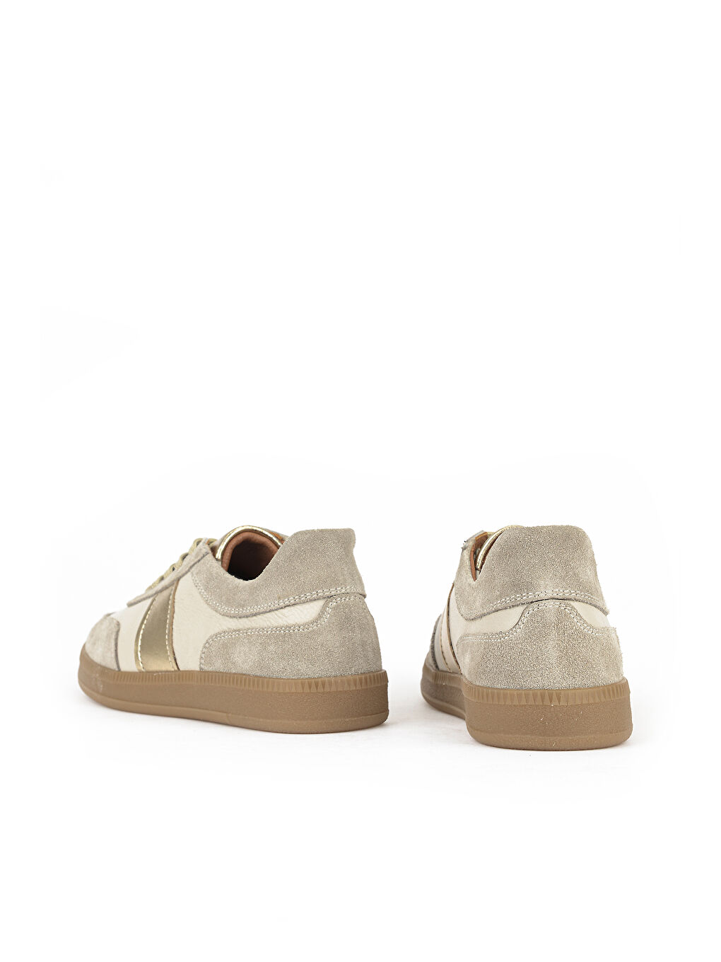 Kadın Hakiki Deri Günlük Ayakkabı 161359Z804 Ekru-2