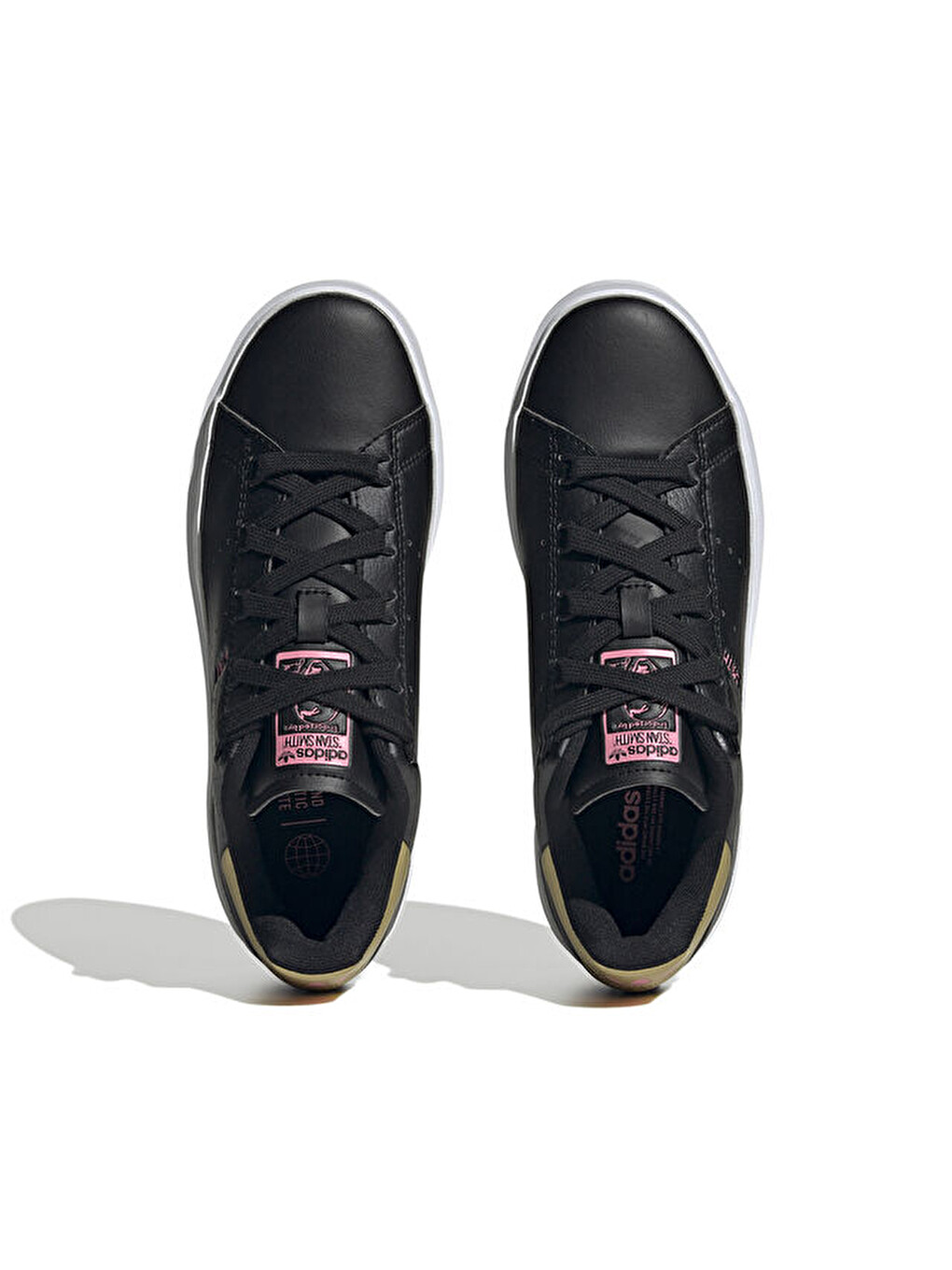 Stan Smith Bonega Kadın Günlük Ayakkabı Id6980 Siyah-3