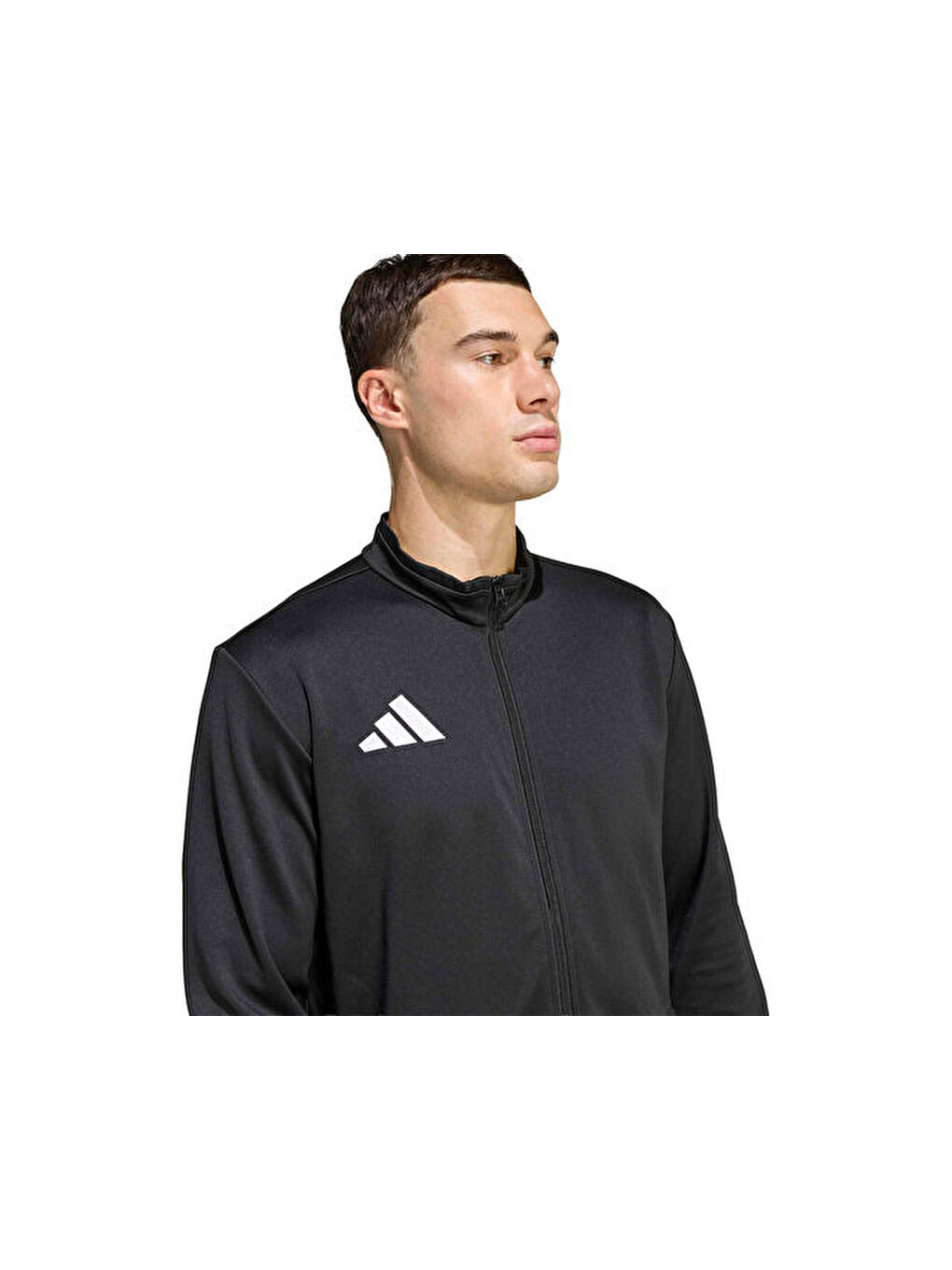 Ent26 Tk Jkt Erkek Futbol Kamp Fermuarlı Sweatshirt Jz6587 Siyah-2