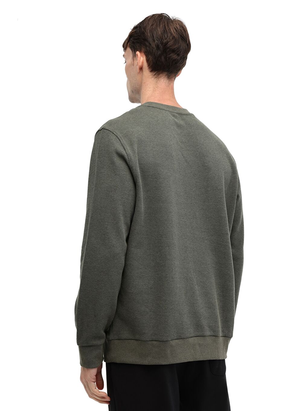 MB UNOWN 16ESS-508 5PR Haki Erkek Sweatshirt-1