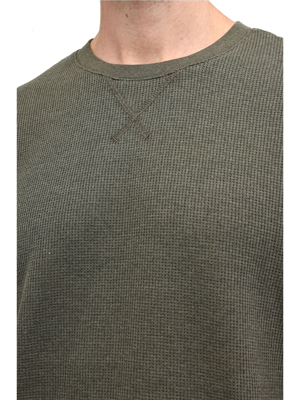 MB UNOWN 16ESS-508 5PR Haki Erkek Sweatshirt-3