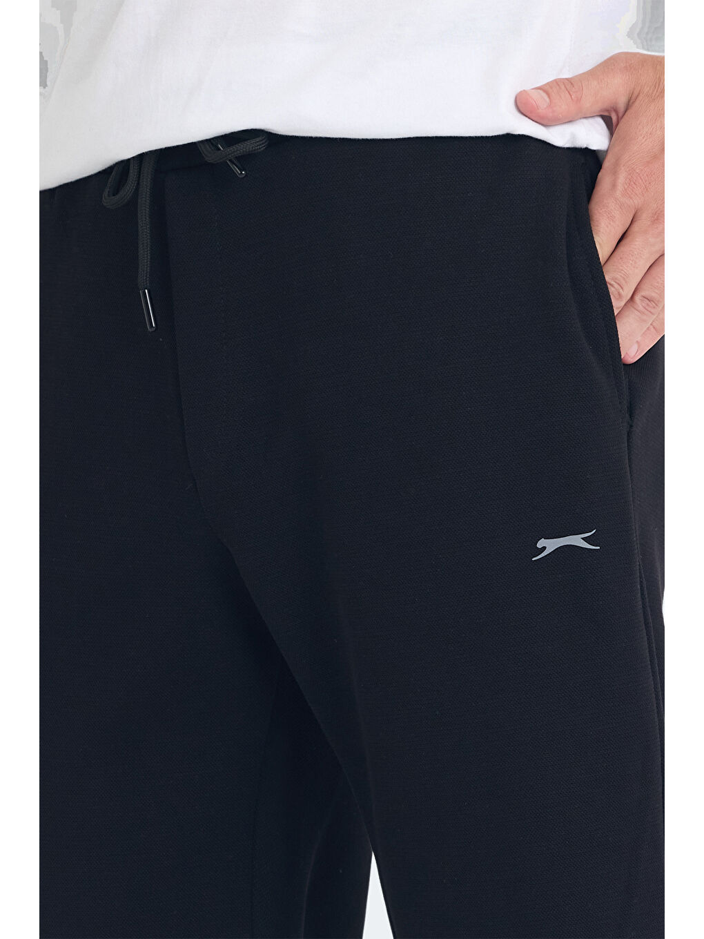 VILJA I Erkek Cepli Kapri Siyah Şort-4