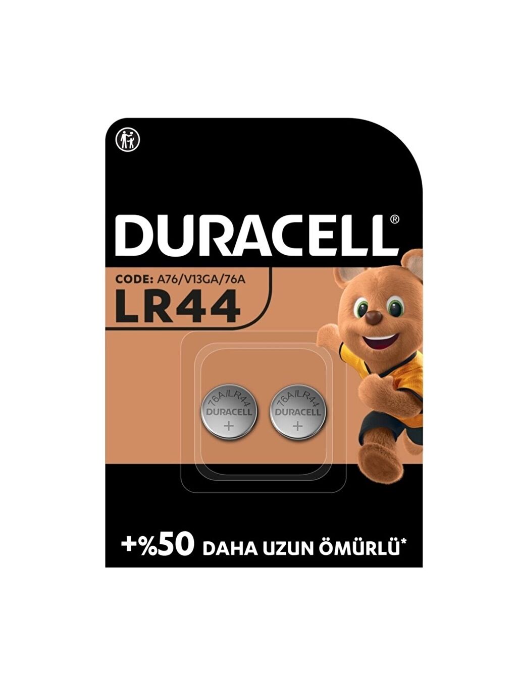 Özel Alkalin Lr44 2 li Düğme Pil 1 5v  76a   A76   V13ga
