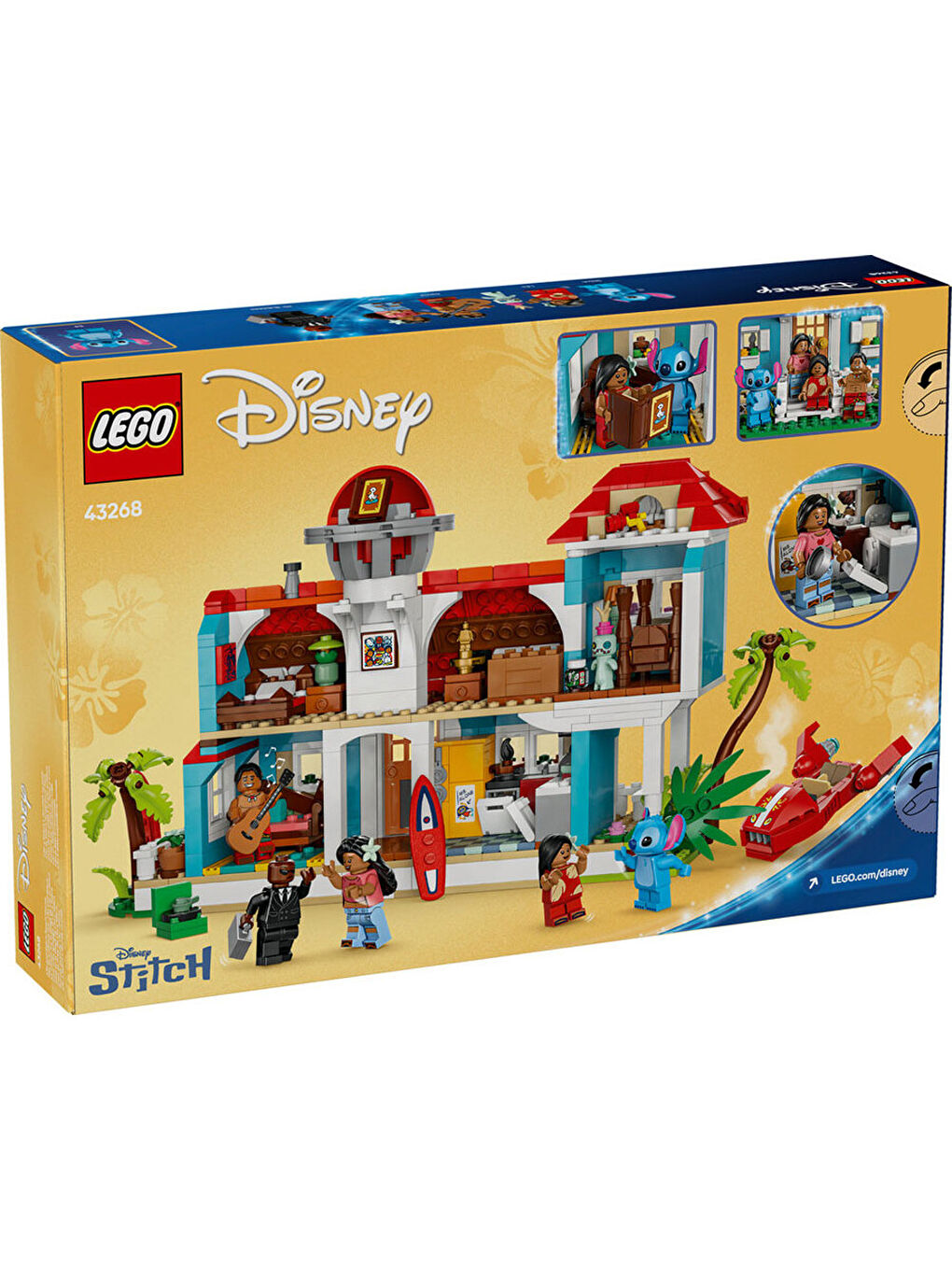 Disney Lilo ve Stiç Plaj Evi 43268-5
