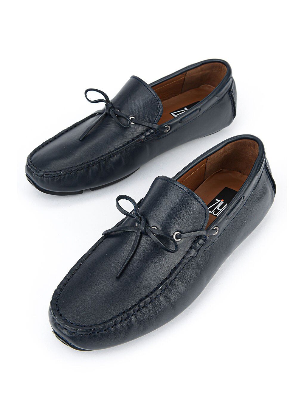 Erkek Hakiki Deri Günlük Ayakkabı 1611065ZE0791 Lacivert-4