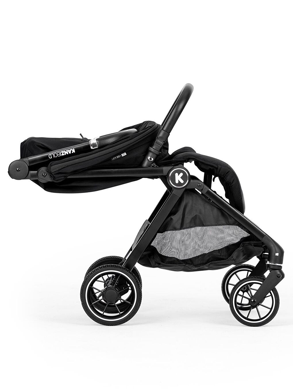Bold Autofold Bebek Arabası - Siyah-4