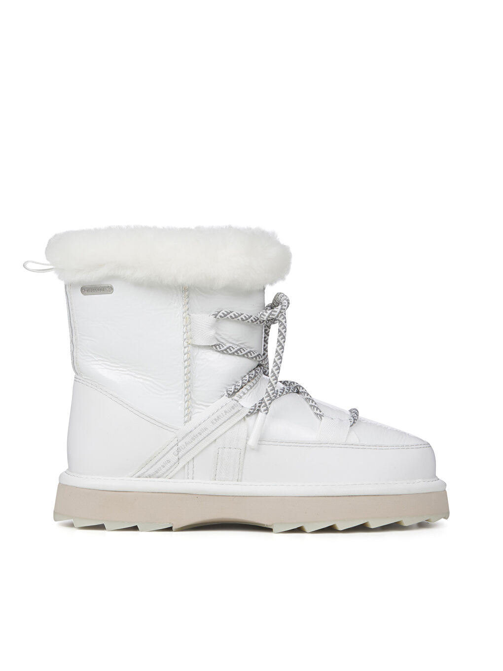 Blurred Glossy 2.0 Kadın Beyaz Bot