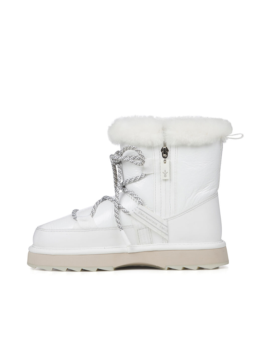 Blurred Glossy 2.0 Kadın Beyaz Bot-3