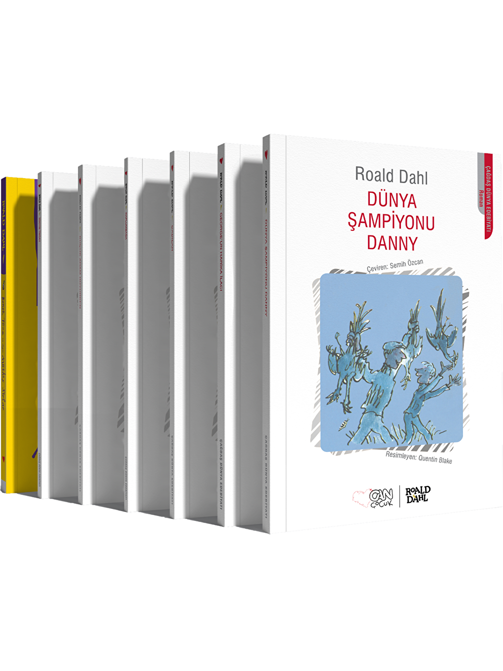 Can Çocuk Yayınları Roald Dahl Seti 2 (7 Kitap)