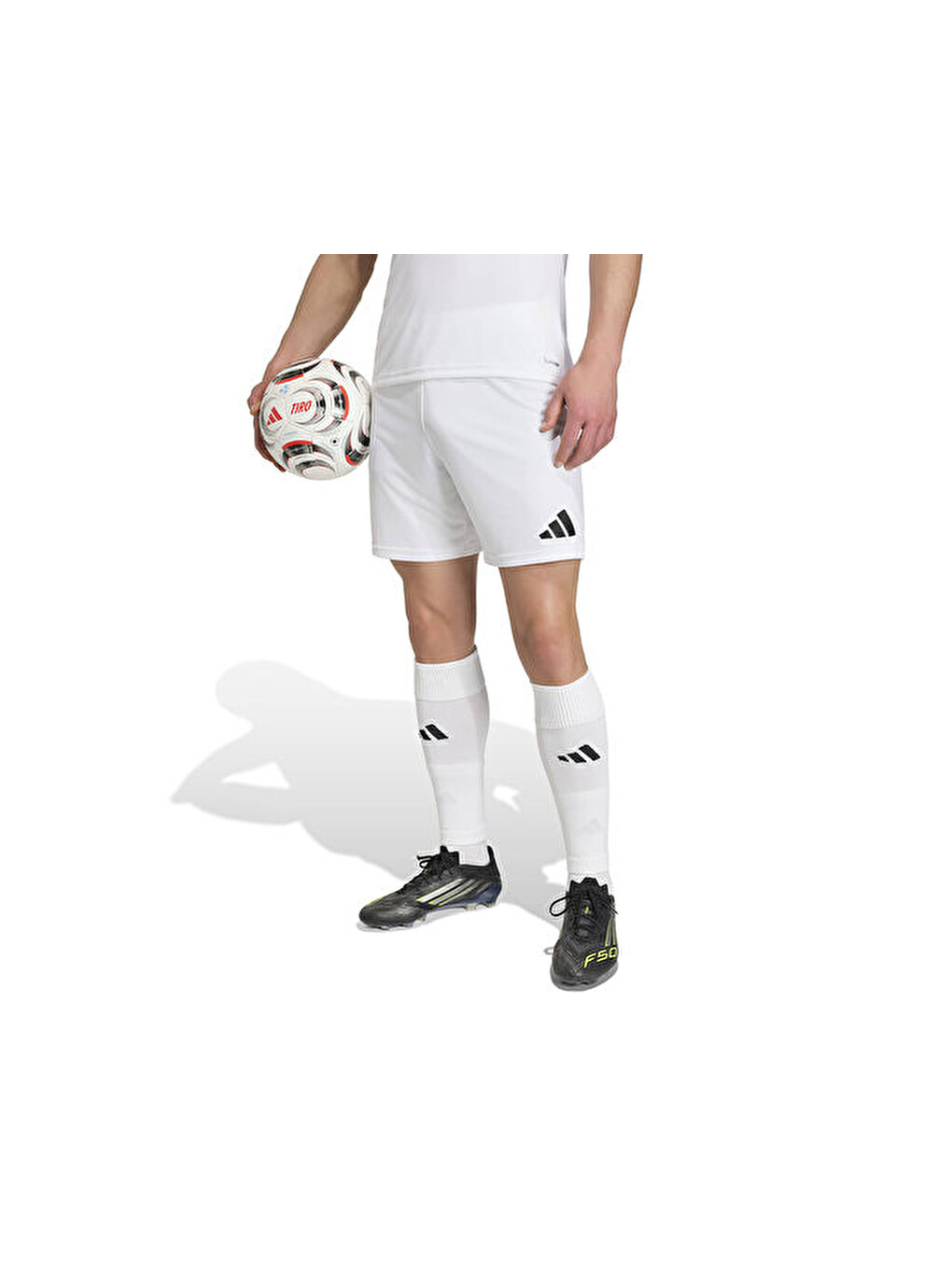 Ent26 Sho Erkek Futbol Şortu Jz2516 Beyaz