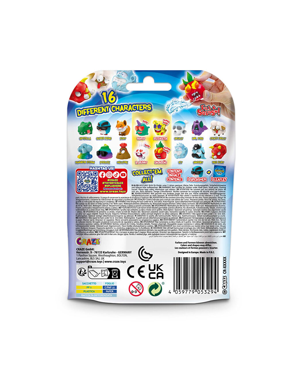 Splashers Fill-Squish! Figür 3294-2