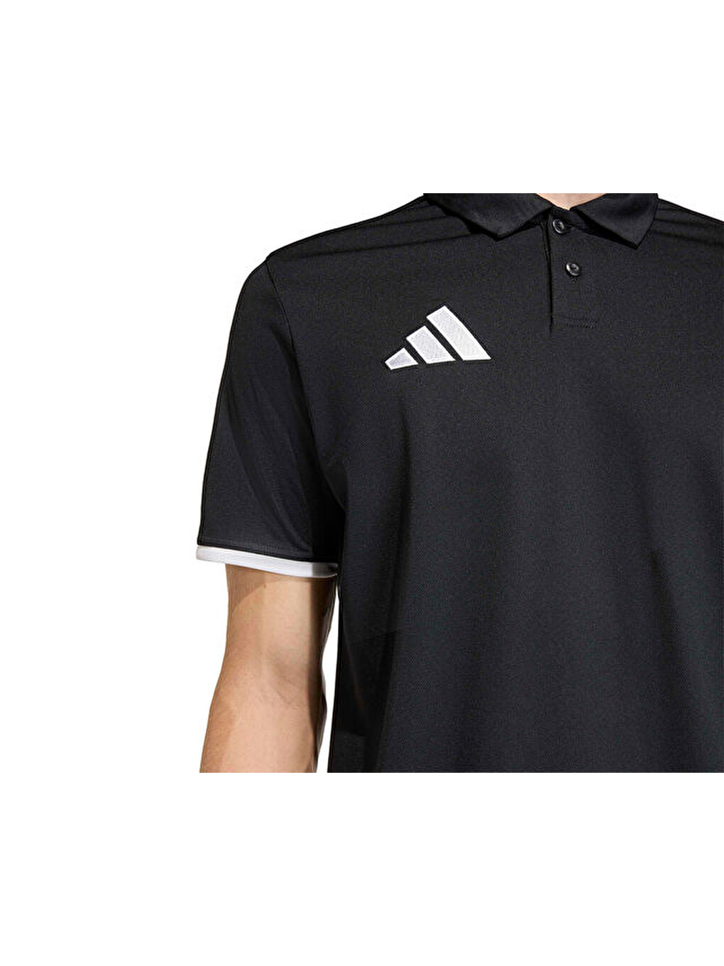 Ent26 Polo Erkek Futbol Kamp Polo Tişört Jz6660 Siyah-4