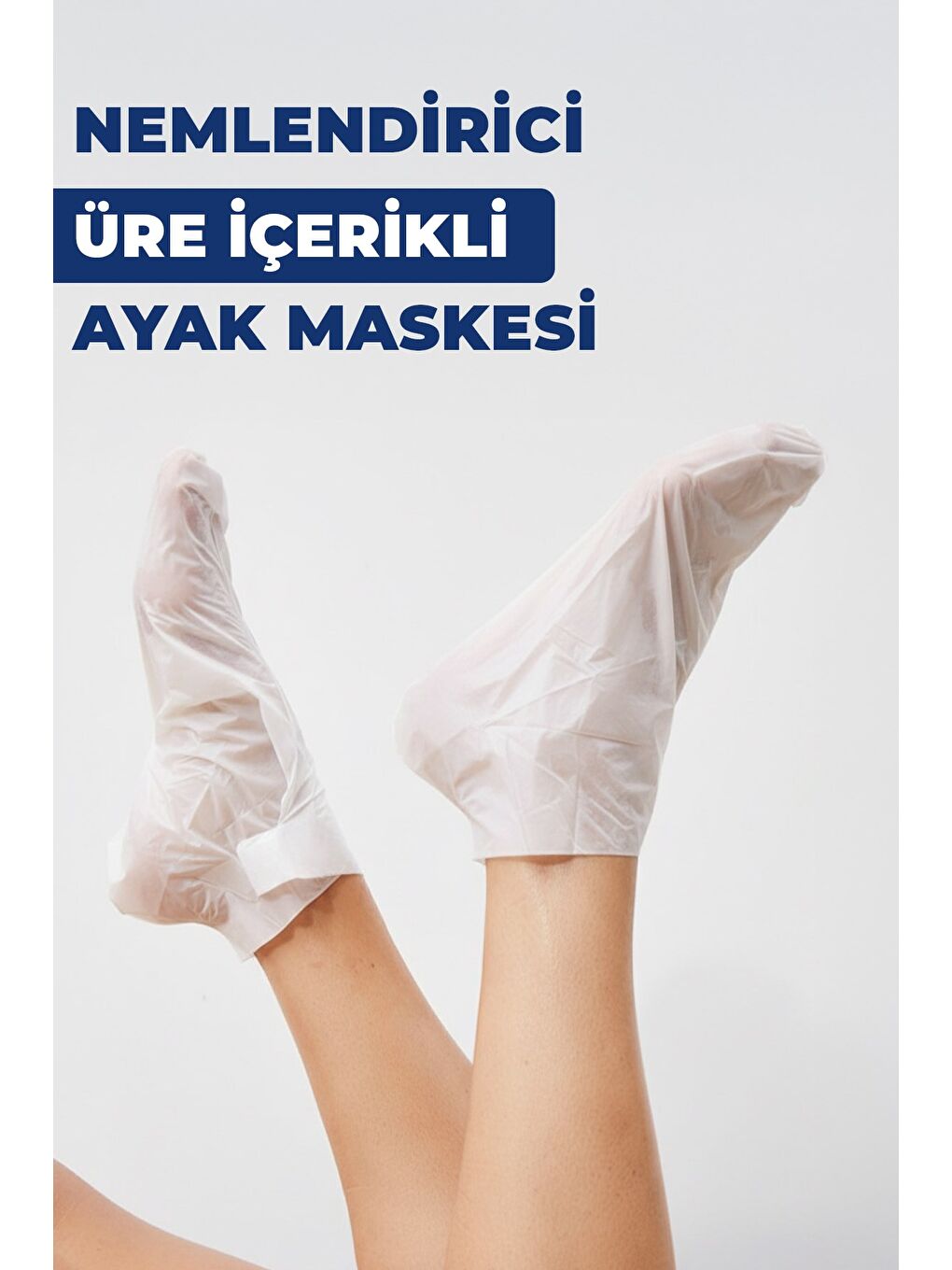 %10 Üre İçeren Topuk Çatlak Bakımı & Nemlendirici Ayak Maskesi 30 ml x 3 Adet-3