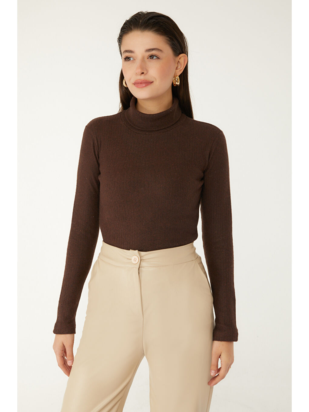 Kahverengi Fitilli Badi Kahve - 26537-1