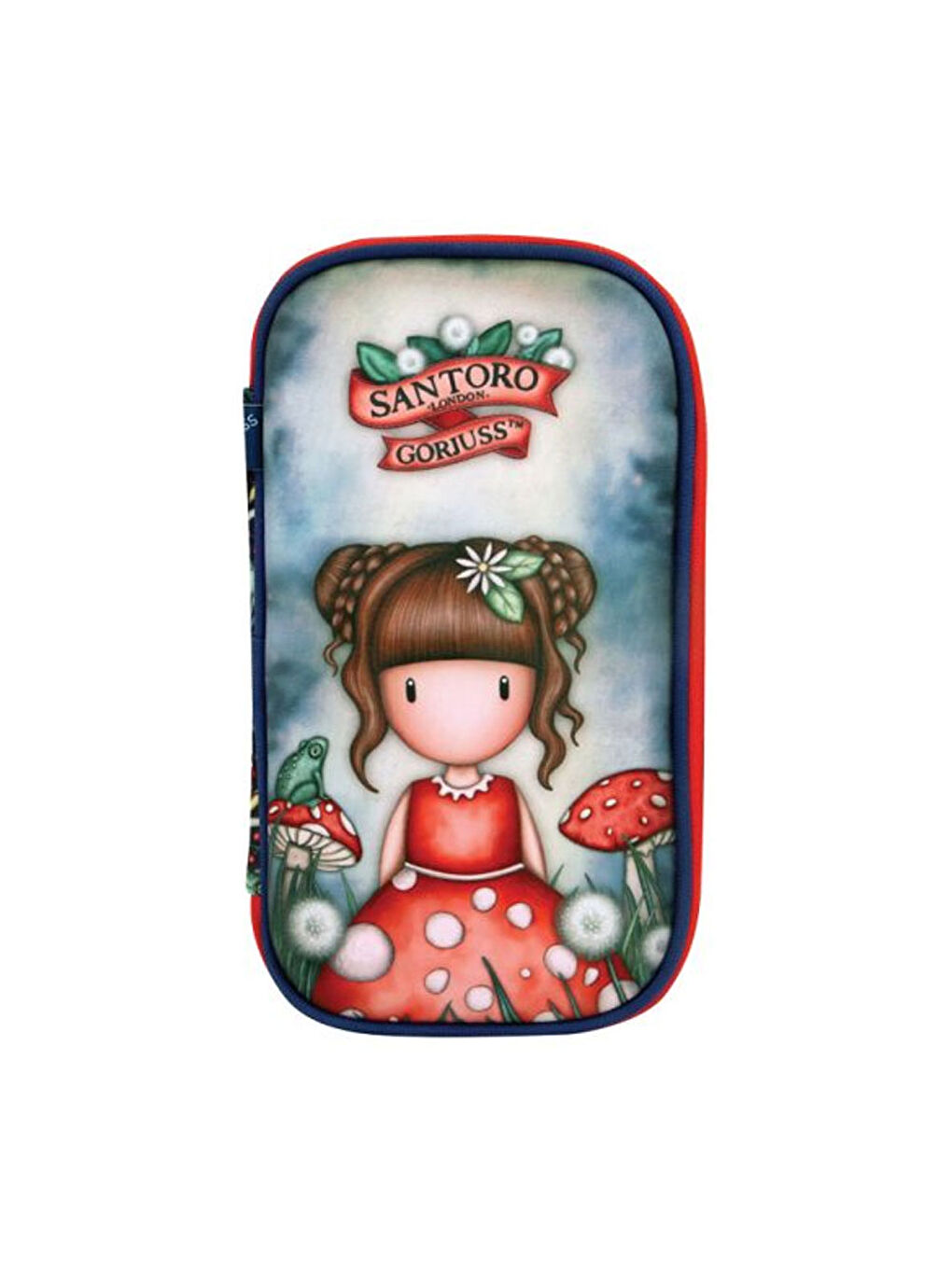 Gorjuss Little Mushroom Oval İçi Dolu Kalem Çantası 1046GJ23