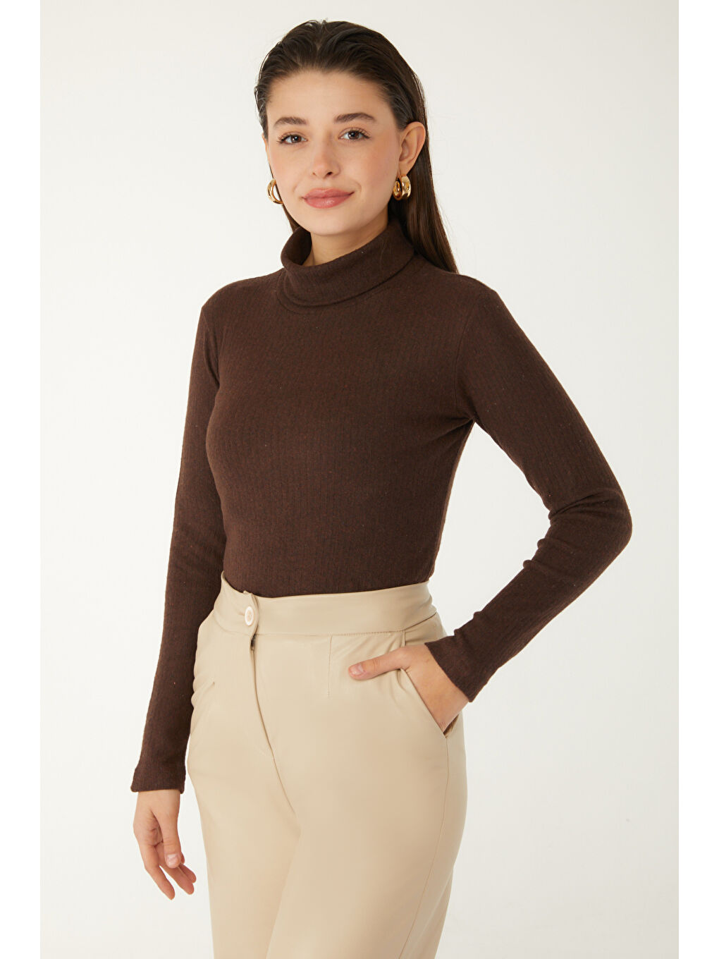 Kahverengi Fitilli Badi Kahve - 26537-2