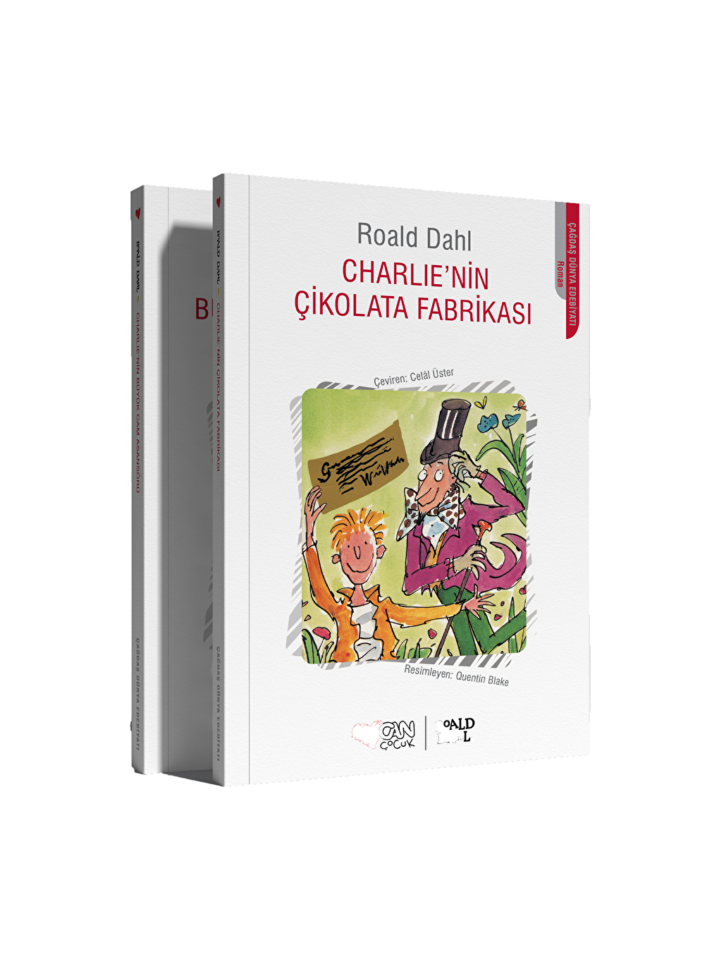 Can Çocuk Yayınları Roald Dahl - Charlie Seti (2 Kitap)