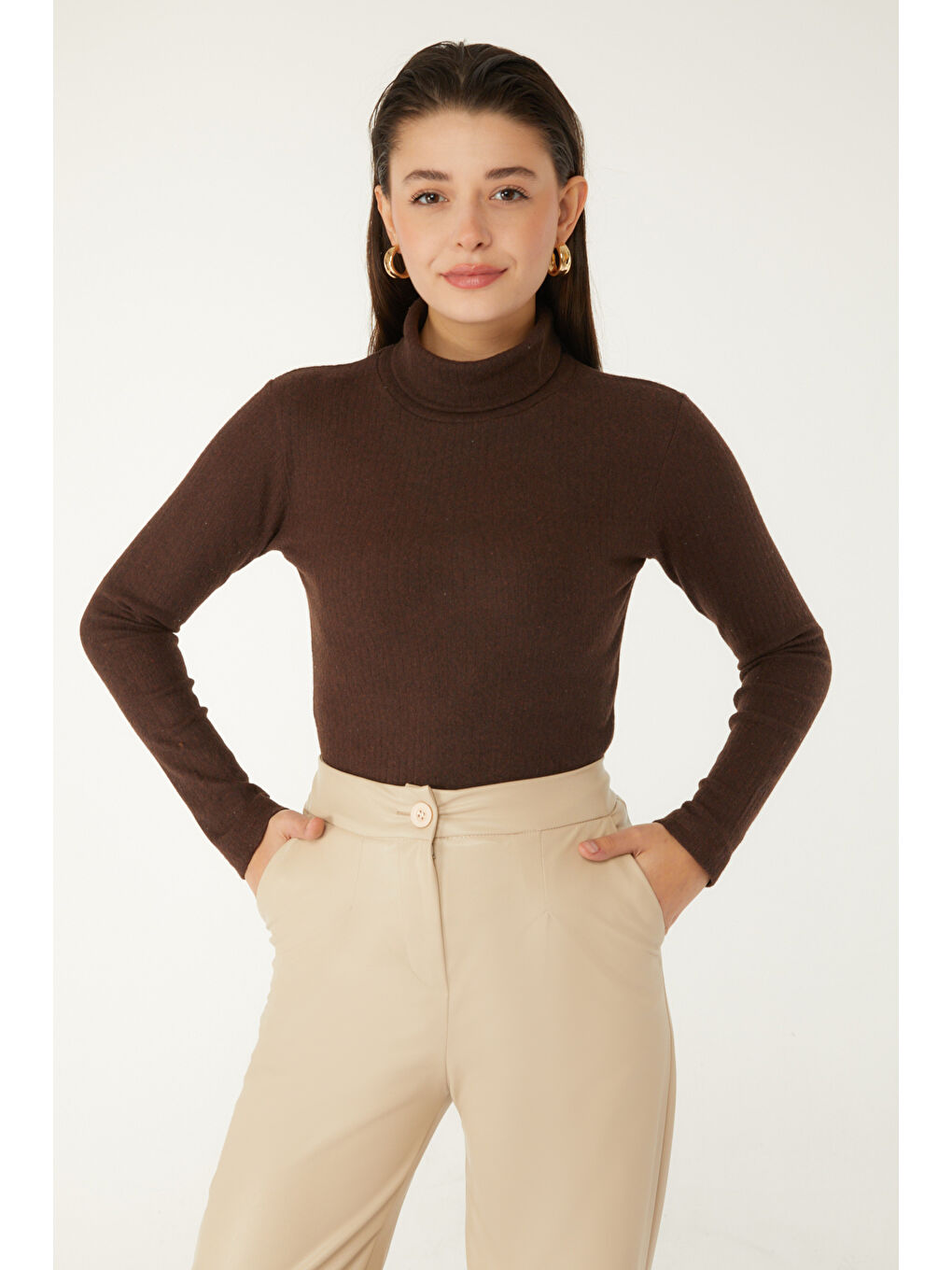 Kahverengi Fitilli Badi Kahve - 26537-3