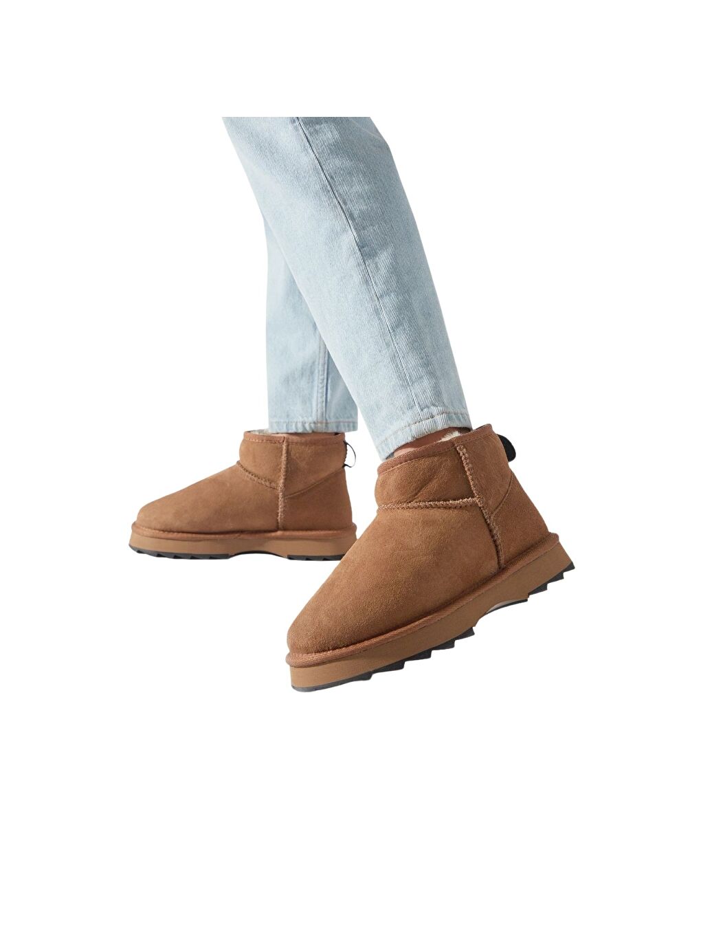 Kahverengi Sharky Micro Kadın Kahve Bot-1