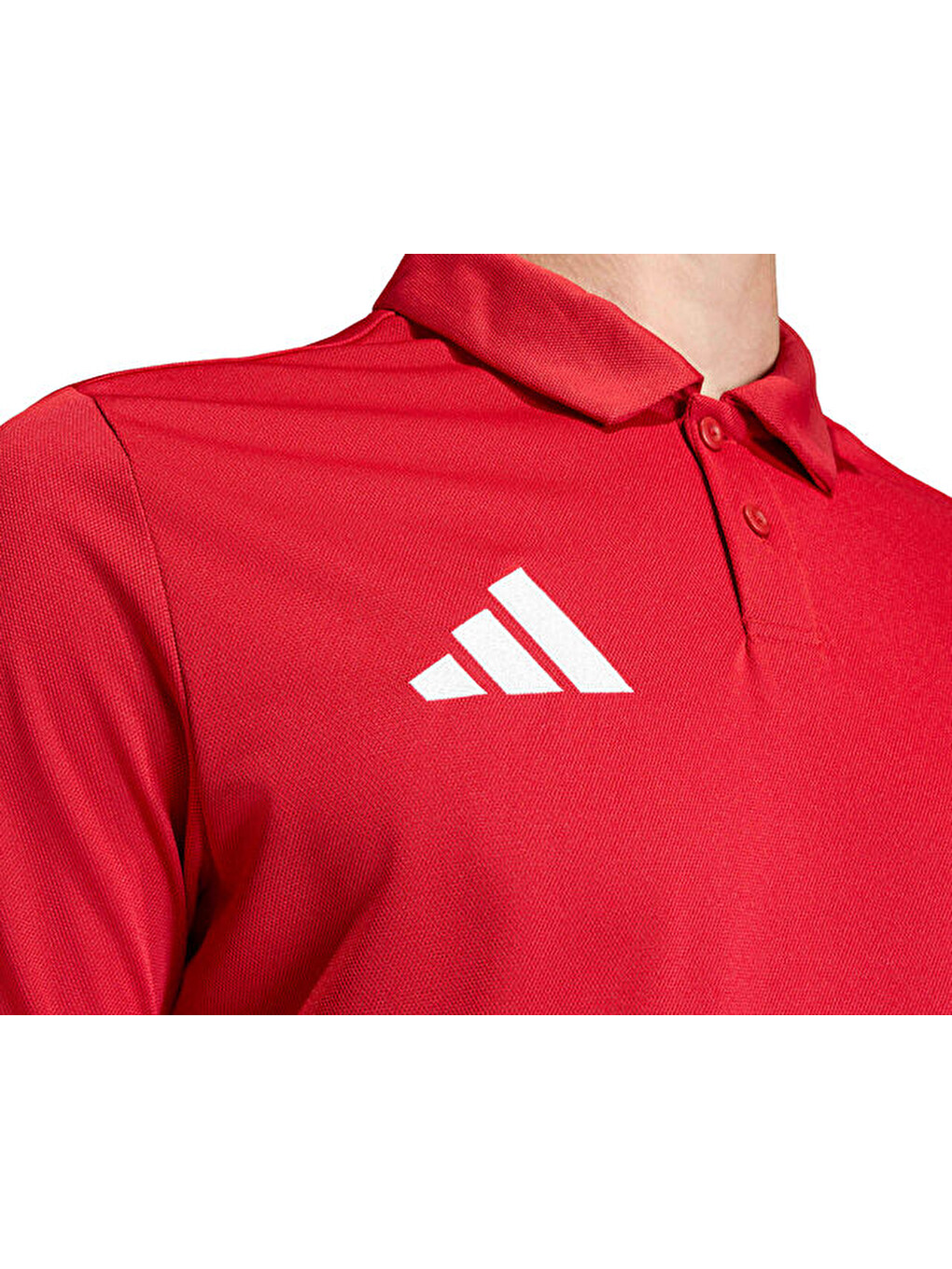 Ent26 Polo Erkek Futbol Kamp Polo Tişört Jz6664 Kırmızı-4