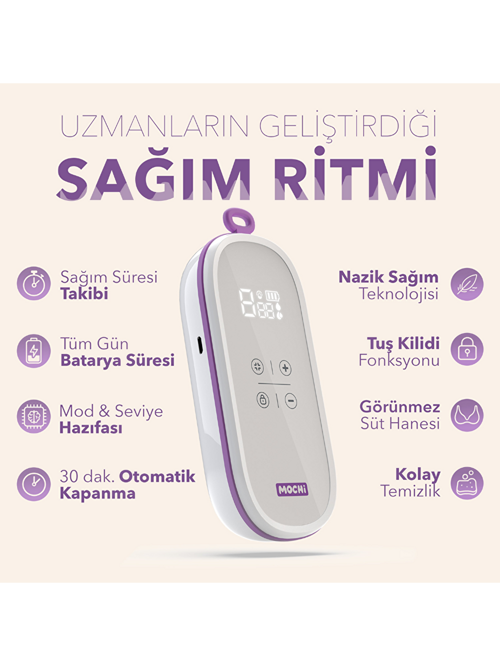 Momentum Duo Elle Serbest Göğüs Pompası-3