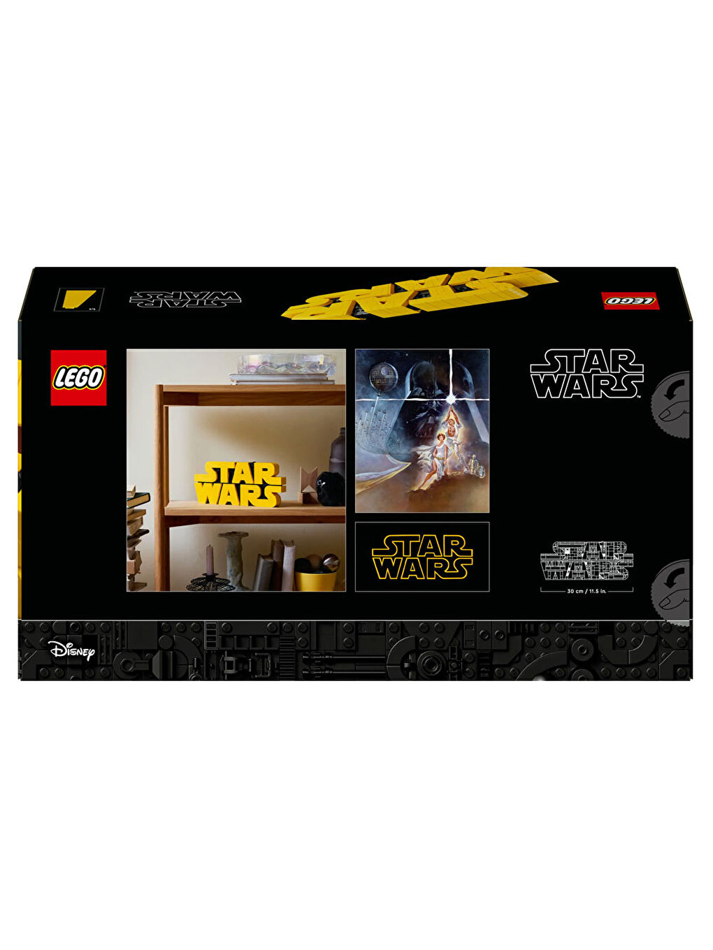 Star Wars Parçalarla Yapılan Star Wars Logosu Levhası 75407-5