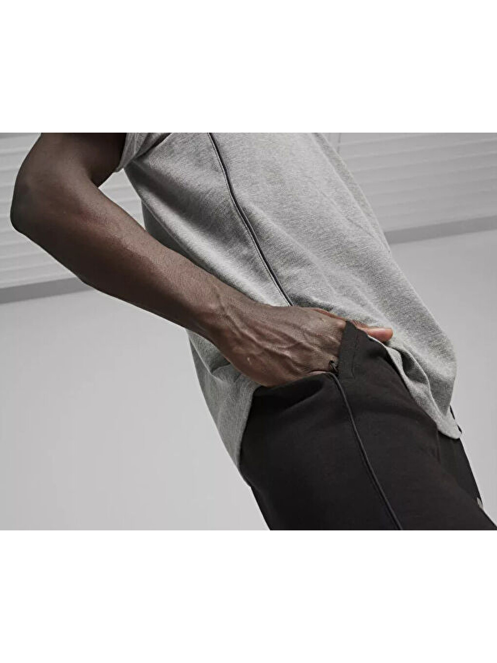 Teamfinal Casuals Pants Erkek Futbol Eşofman Altı 65853203 Siyah-2