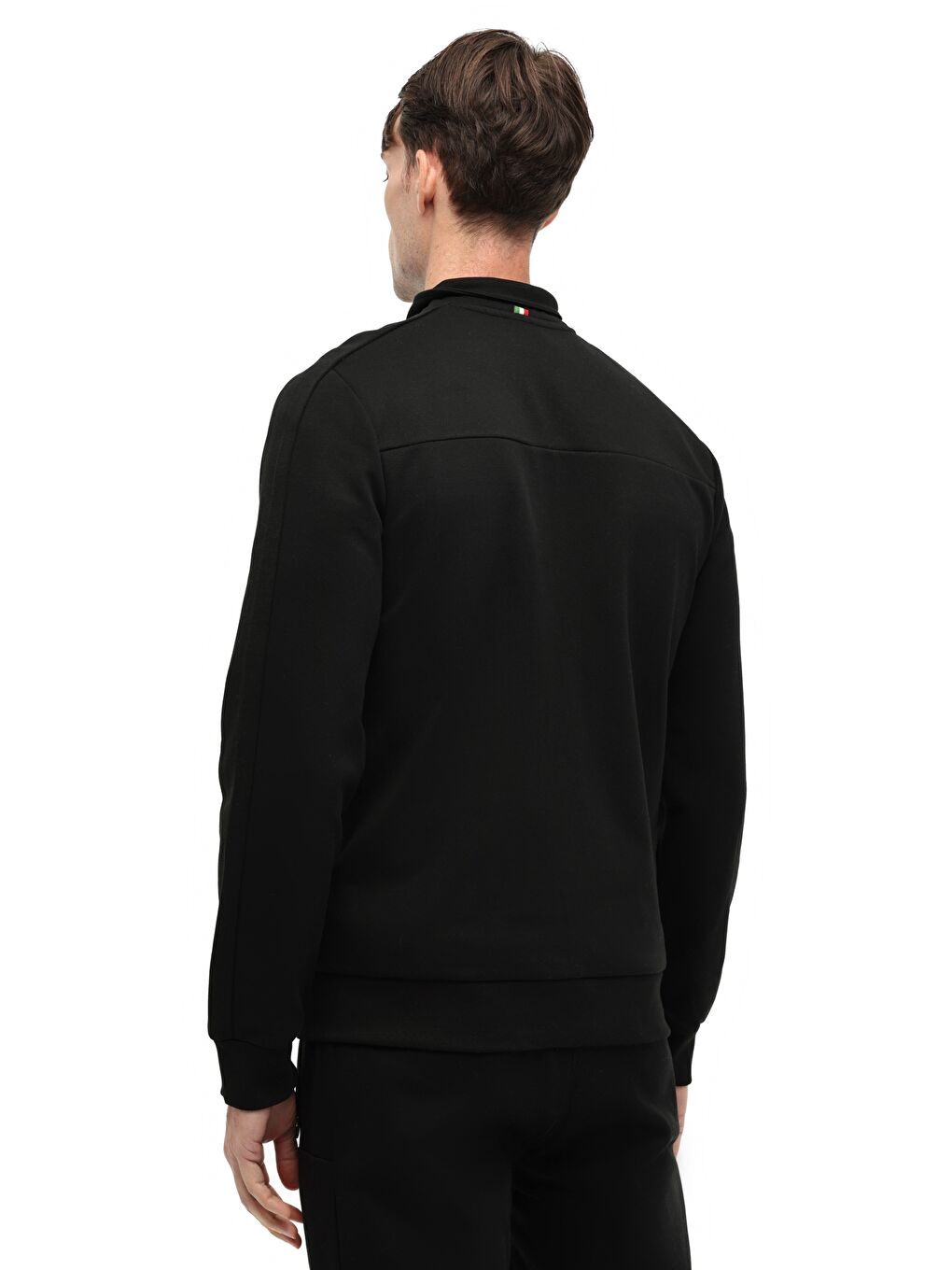 ML RENATO 18ITL1013 5PR Siyah Erkek Eşofman Üstü-1