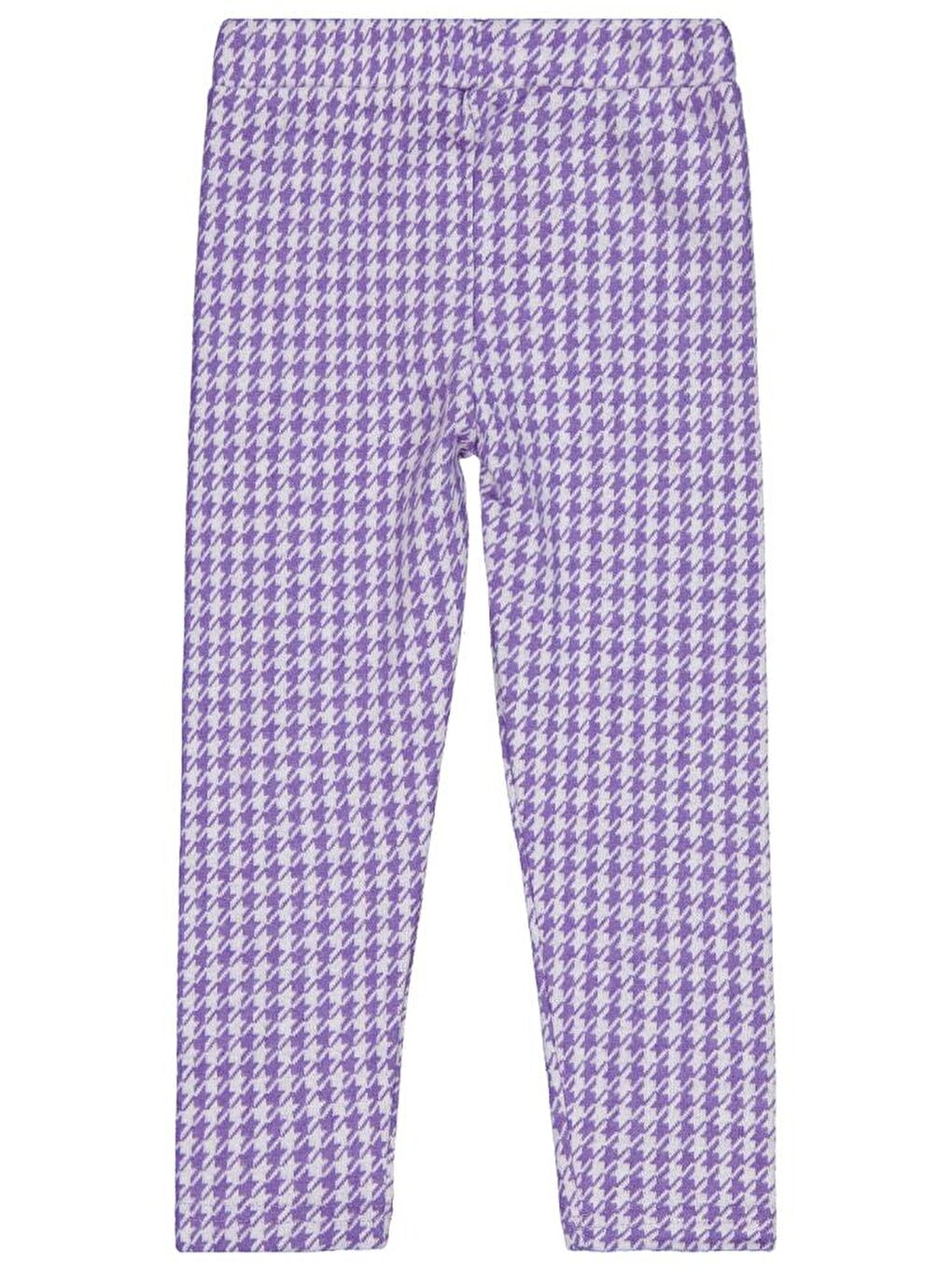 Mor Girls Kazayağı Desen 10-13 Yaş Tayt - Lila 11-12 Yaş
