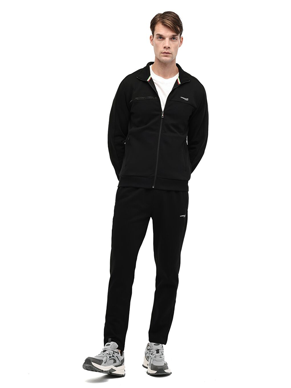 ML RENATO 18ITL1013 5PR Siyah Erkek Eşofman Üstü-2