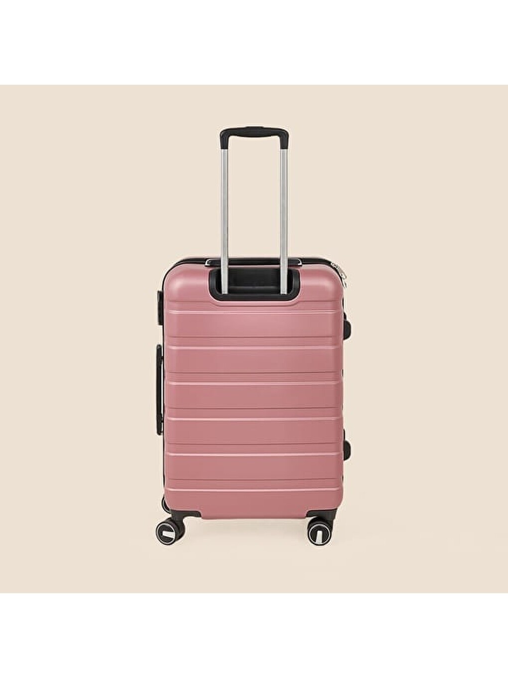 Pembe Titan Orta Boy ABS Valiz - Gülkurusu - 66x45x26 cm-4