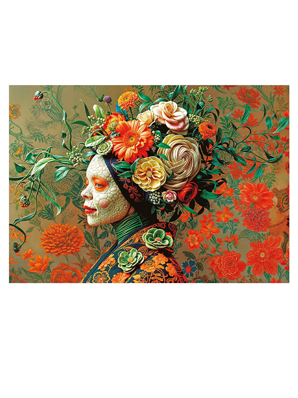 Puzzle 1000 Parça Kraliçe Kertenkele 20233-1