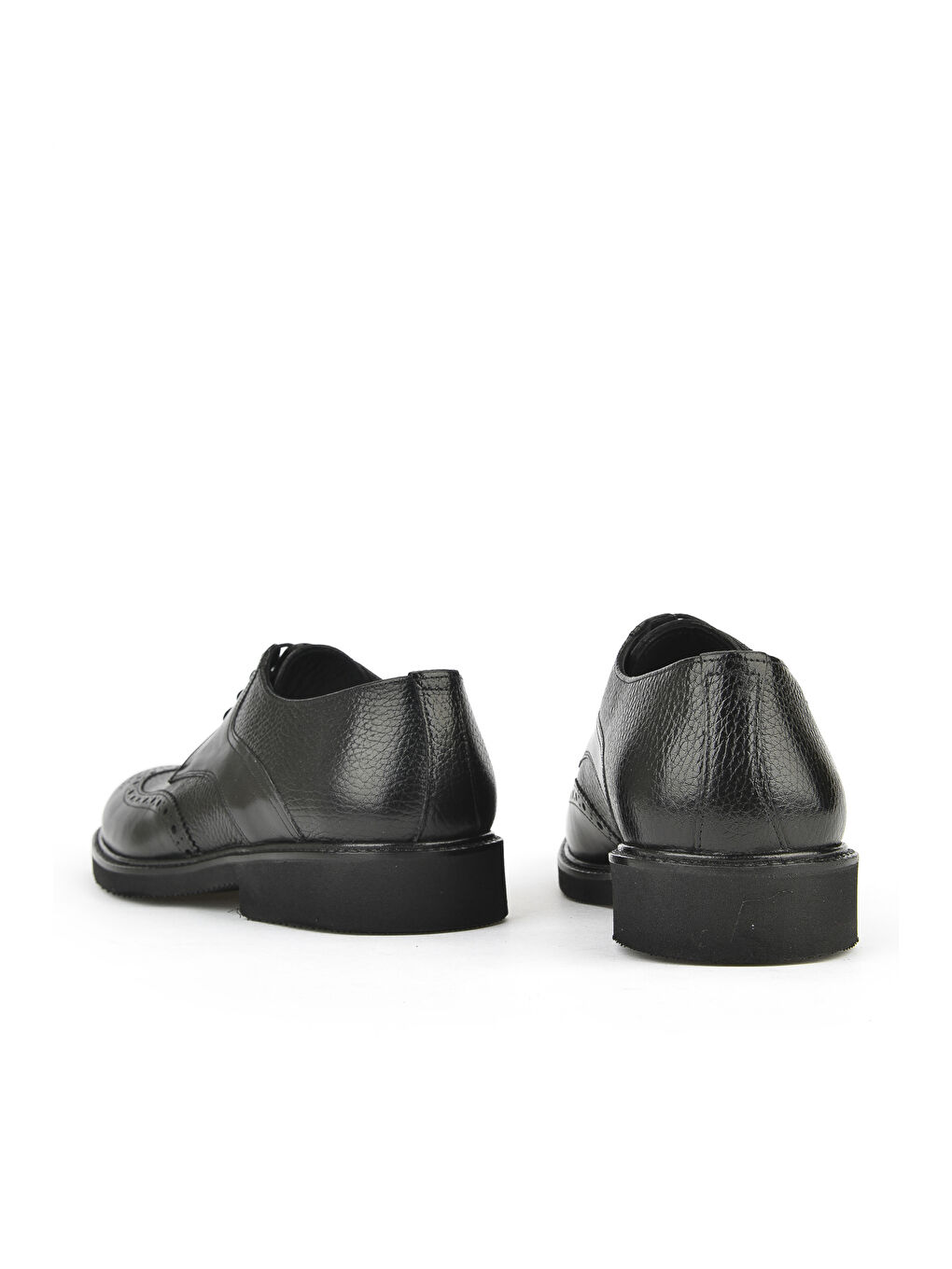 Erkek Hakiki Deri Ayakkabı 143145Z6252 Siyah-2