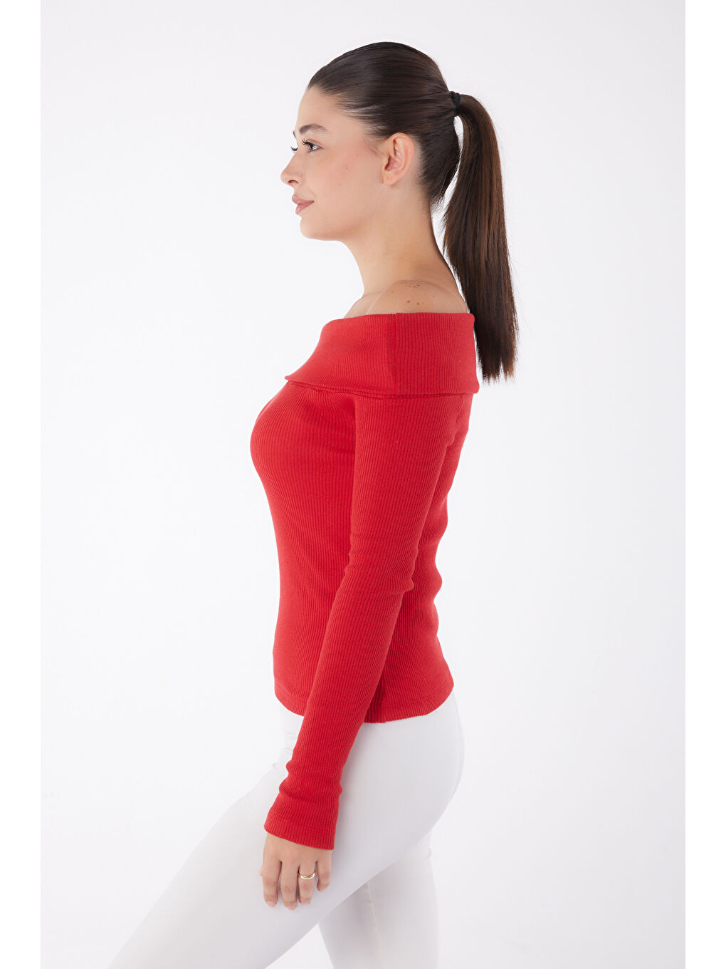 Kırmızı Bluz Kirmizi - 26127-2