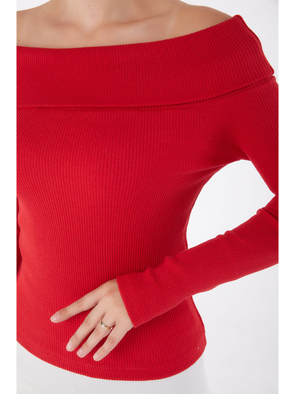 Kırmızı Bluz Kirmizi - 26127-4