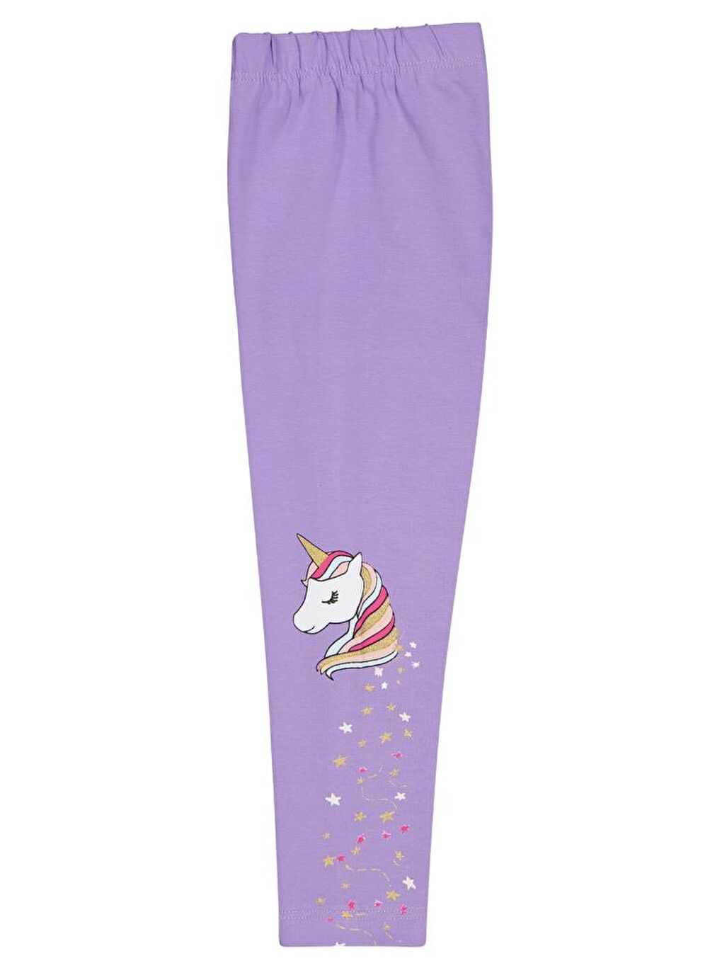 Mor Girls Baskılı 2-5 Yaş Tayt - Lila 4-5 Yaş-1