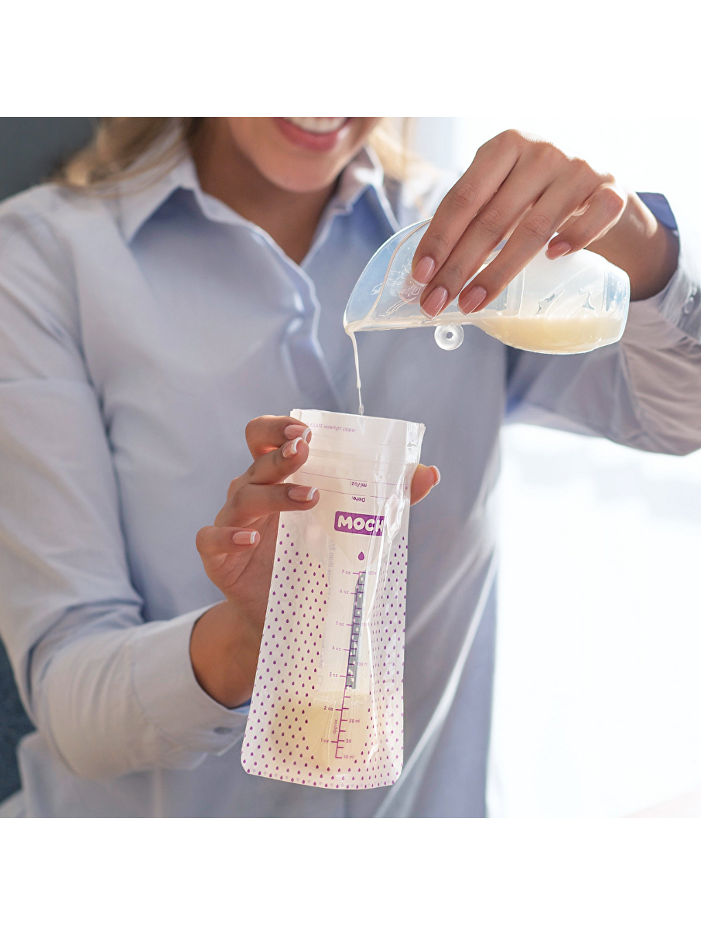 Anne Sütü Saklama Poşeti 50'li-7