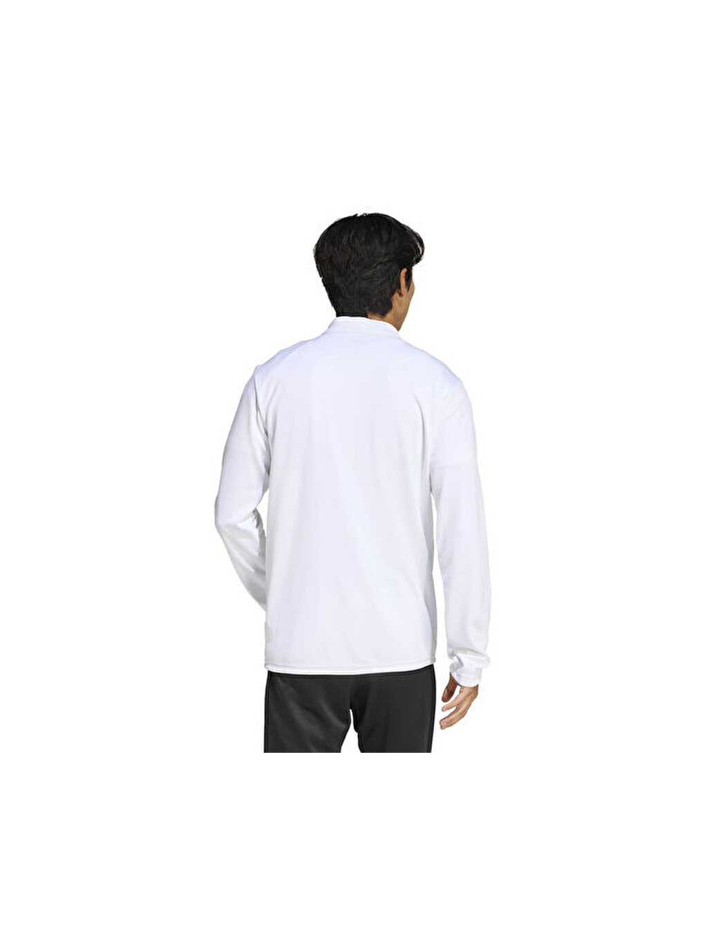 Ent26 Tk Jkt Erkek Futbol Kamp Fermuarlı Sweatshirt Jz6591 Beyaz-1