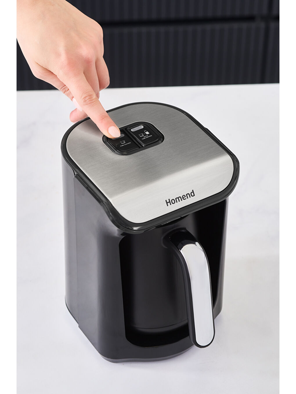 Joy 1887H Konuşan Türk Kahve Makinesi Siyah-2