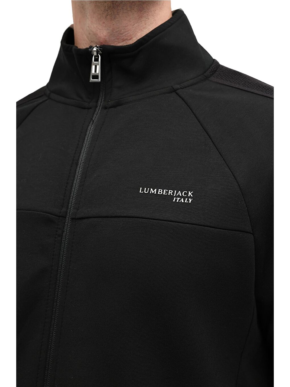 ML LABAN 18ITL800 5PR Siyah Erkek Eşofman Üstü-3