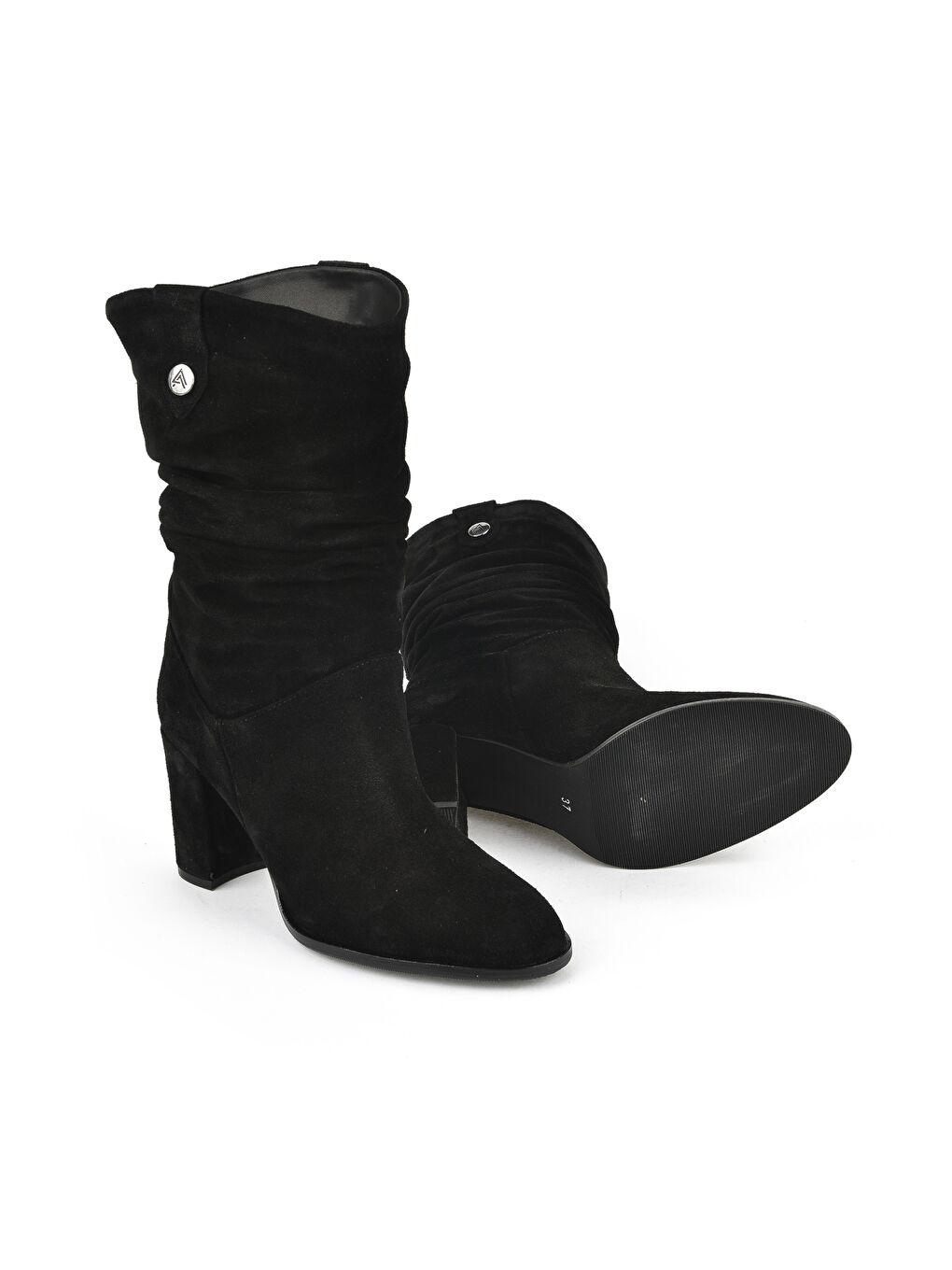 Kadın Hakiki Deri Çizme 1531050Z25100670K Siyah-3